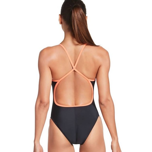 Speedo Flipback Splice ProLT One Piece Women's Swimsuit Sz 8/34 - Picture 3 of 9